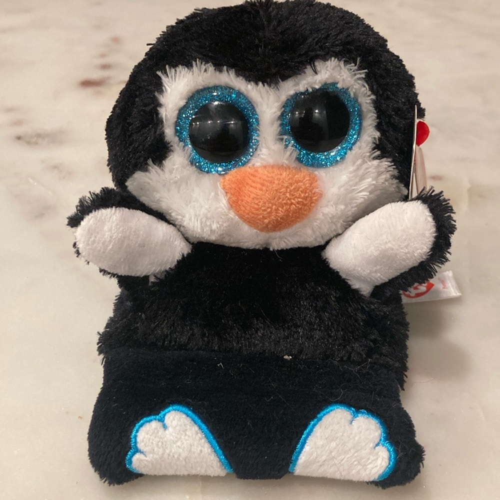 Ty Peek-A-Boo Phone Holder with Screen Cleaner Bottom, Penni
